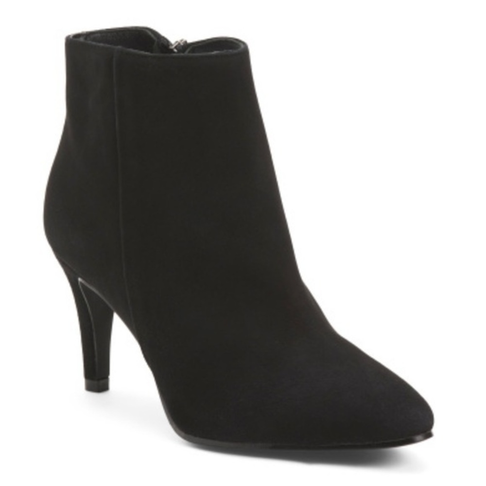 CORDANI NERO Made In Italy Suede Nadia Dress Heels in Black Size 37
